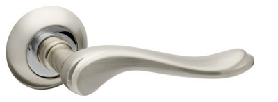 Ручка Fuaro (Фуаро) раздельная R.RM54.GRAZIA (GRAZIA RM) SN/CP-3 матовый никель/хром