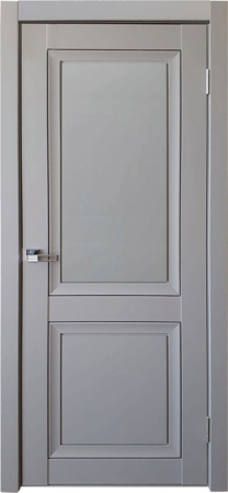 Дверь межкомнатная Деканто (Decanto) 1 серый бархат