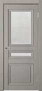 Дверь межкомнатная Деканто (Decanto) 4 серый бархат